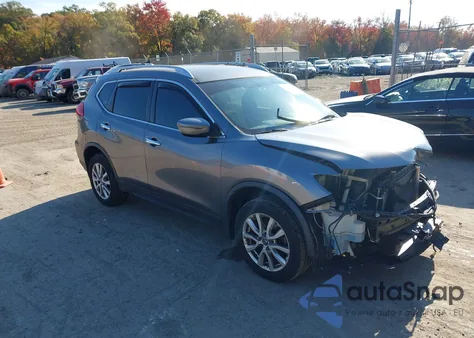 2017 Nissan Rogue Sv z USA, uszkodzony, nr VIN KNMAT2MV6HP505346